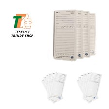 Genuine AT-4500 Time Cards, 4-Packs of 50ea
