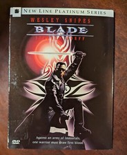 Blade DVD -Wesley Snipes New Line Platinum Series with Bonuses- GREAT PRICE
