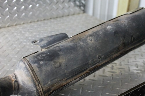 96 SUZUKI GS500 REAR EXHAUST PIPE MUFFLER SLIP ON CAN - Picture 7 of 7