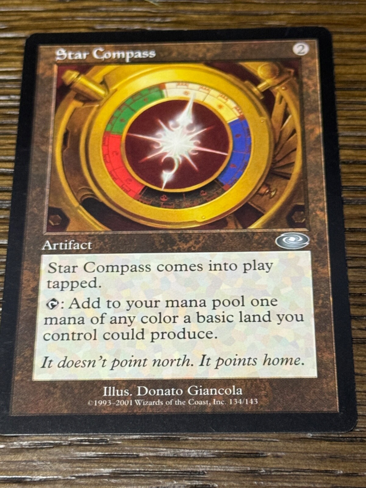 Star Compass Planeshift NM Artifact Uncommon MAGIC THE GATHERING CARD
