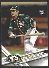 Jaycob Brugman #US187 2017 Topps Update Oakland AthleticsRC Rookie
