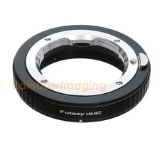 Leica M lens to Nikon Z Mount Z50 Z5 Z6 Z7 Z8 Z9 ZFC Mirrorless Camera Adapter