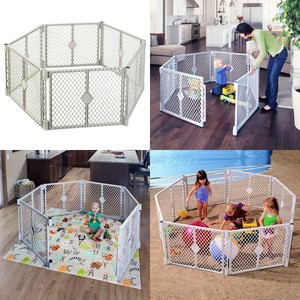 toddleroo by north states 6 panel superyard portable indoor outdoor playard