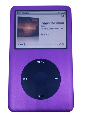  NEW Apple ipod Classic 7th Gen 512GB (Purple/Black ) MP3 SSD-Sealed Retail-Box