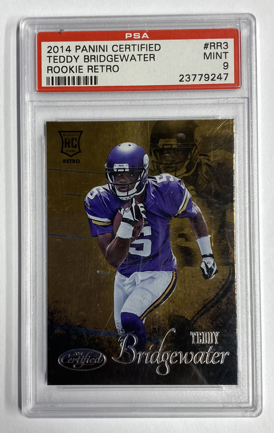 Teddy Bridgewater Panini Certified Rookie Retro #RR3 Base