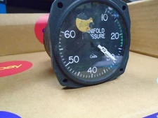 GARWIN INC CESSNA MANIFOLD PRESSURE   INDICATOR P/N 0813606-6 CESSNA