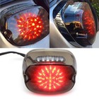 LED Tail Light for Harley Motorcycle Softail Fatboy Dyna Brake Turn Lamp Smoke