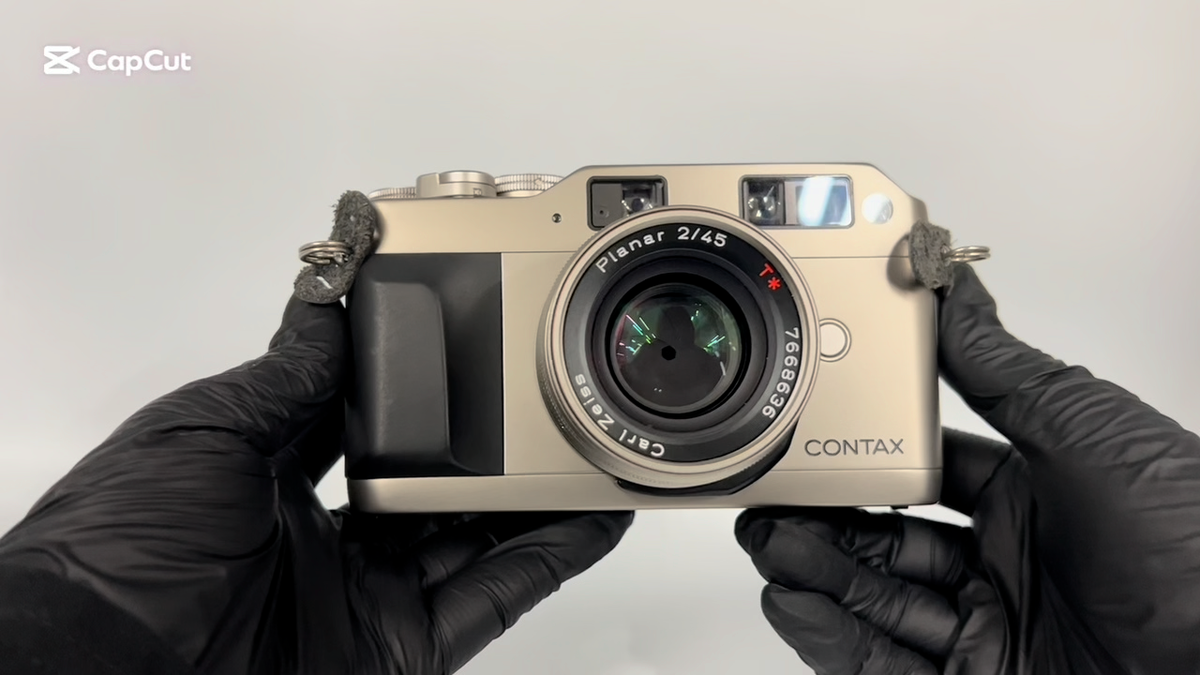 CONTAX G1 + Carl Zeiss Planar2/45 コンタックス フィルムカメラ
