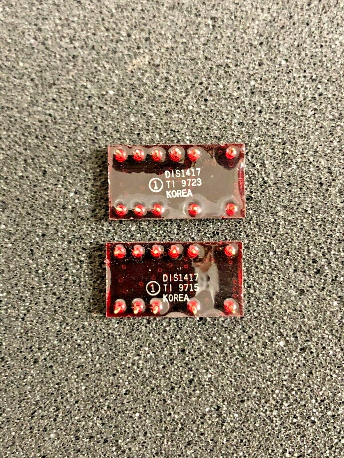 100 x DIS1417 REPLACEMENT FOR TIL311 HEXADECIMAL DISPLAY WITH LOGIC LED ...