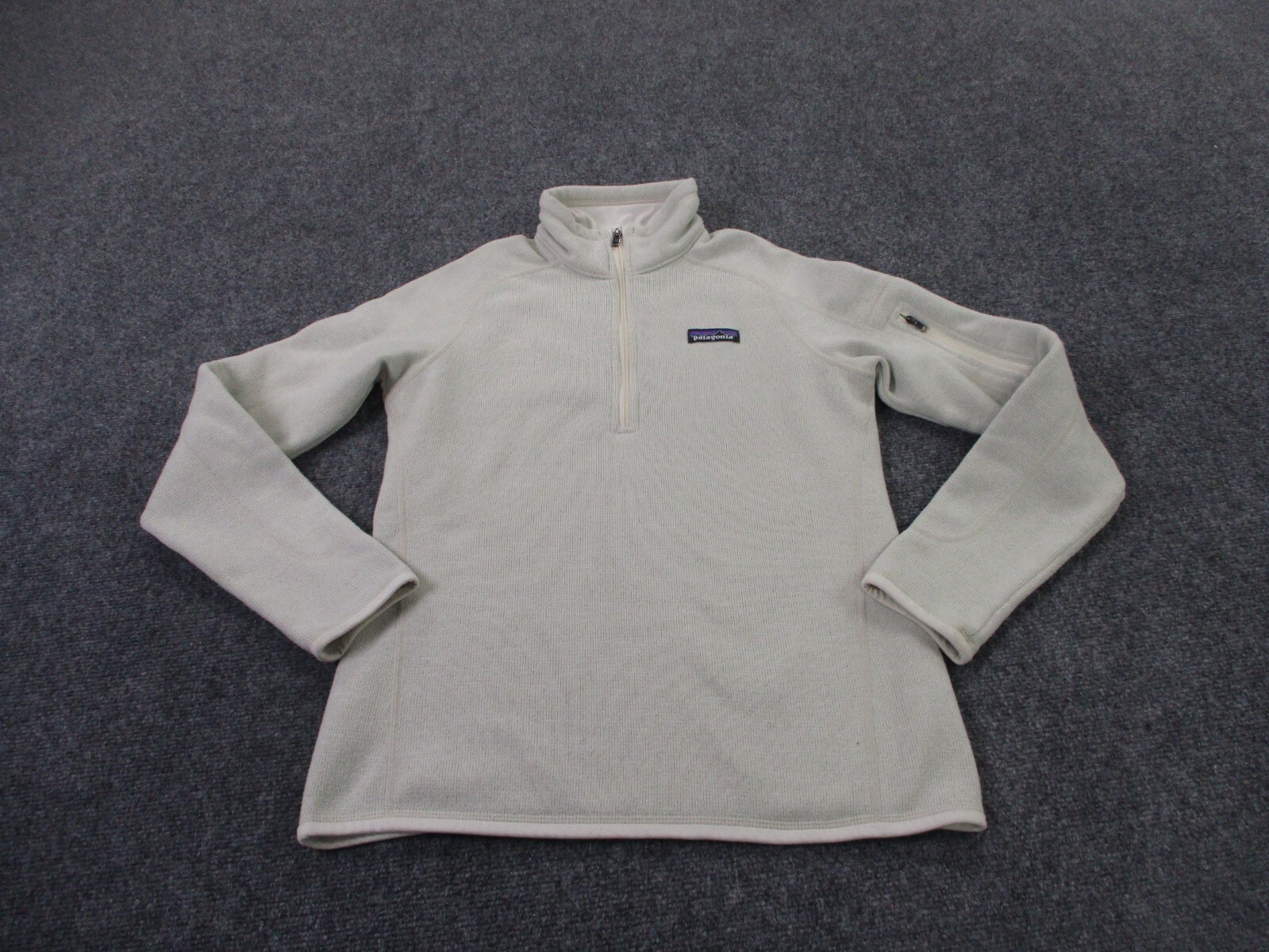 Patagonia Jacket Womens S Off White Better Sweater Outdoors Lightweight Adult