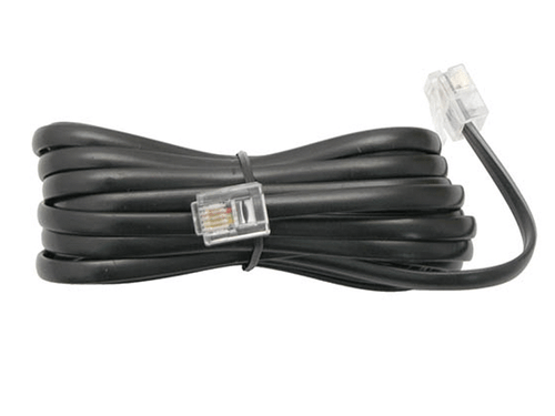 RJ11 3m 4-Core ADSL Broadband Modem Router Telephone Fax Lead Cable - Afbeelding 1 van 2
