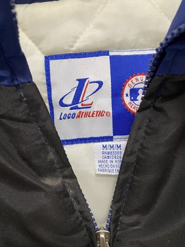 Vintage Dallas Cowboys Pro Line Logo Athletic Splash Pattern Mens Puffer Jacket - Picture 6 of 13