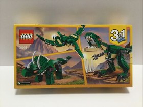 LEGO Creator Mighty Dinosaurs 3-in-1 Triceratops T-Rex Pterodactyl 31058 2017