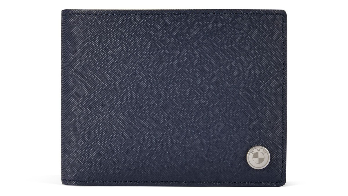 BMW Wallet With Coin Holder Pocket Blue (RRP £70) 80215A51739 | eBay