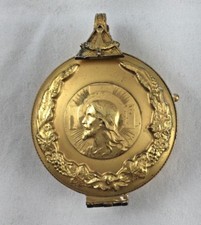 Разное Ornate Antique Sterling Gold Plated