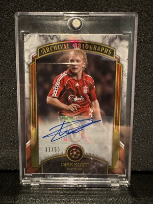 Dirk Kuyt Auto /50 topps Museum Collection 