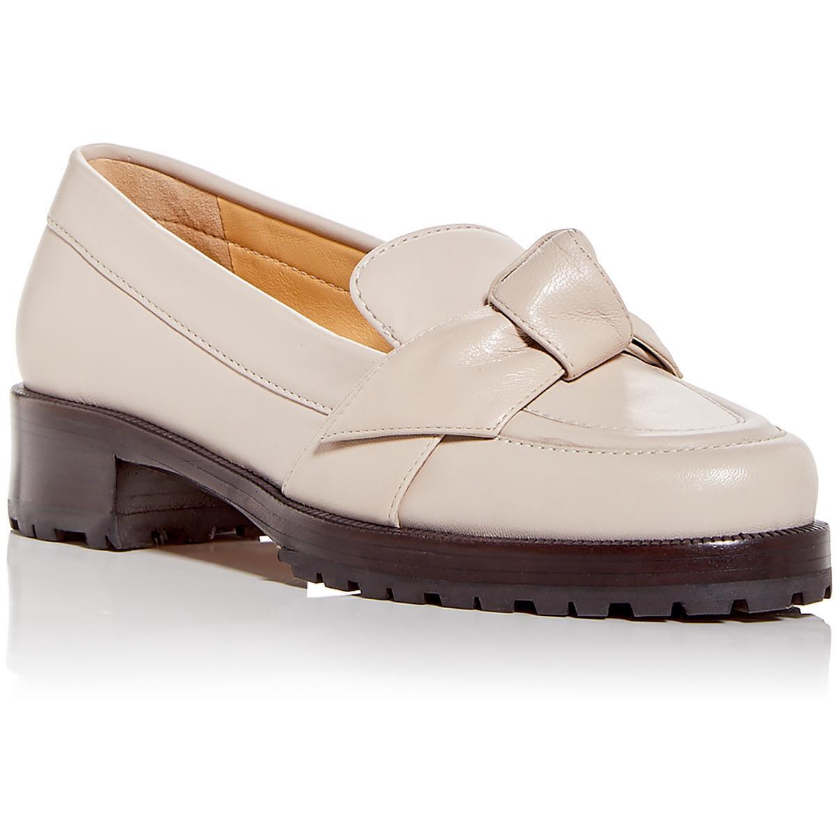 Женские мокасины макси Clarita бежевого цвета от Alexandre Birman размер 395 средний BM BHFO 0832 32090₽