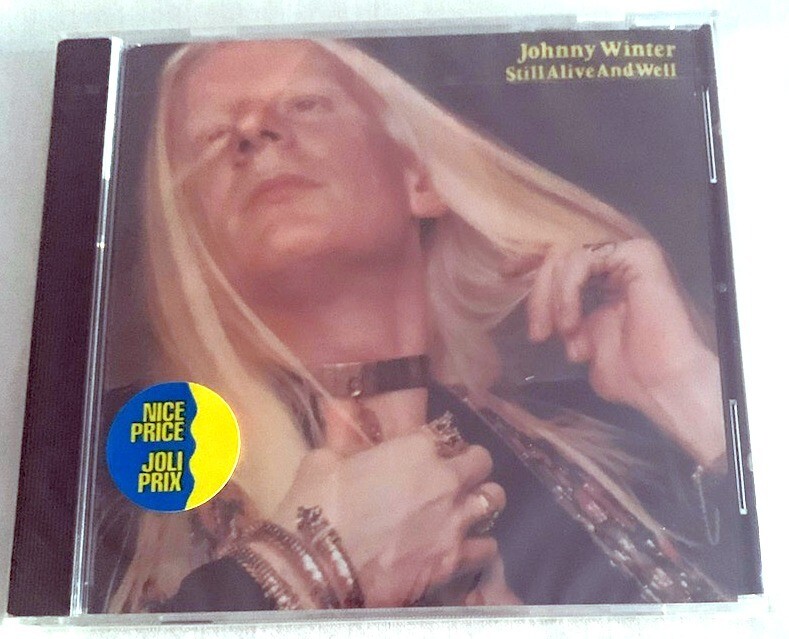 JOHNNY WINTER-STILL ALIVE AND WELL-CD FACTORY SEALED-(BLUES,ROCK