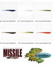 Missile Baits Spunk Shad 5.5 Inch Chatterbait Trailer (MBSS55) by Hog Farmer