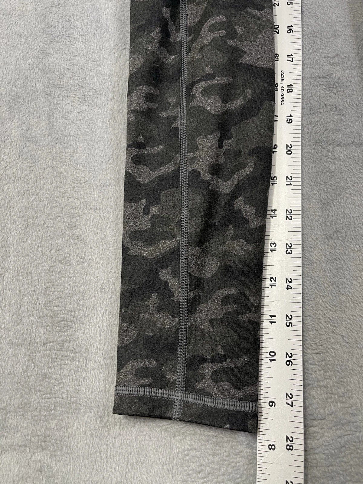 fabletics camo print powerhold stretch high rise leggings