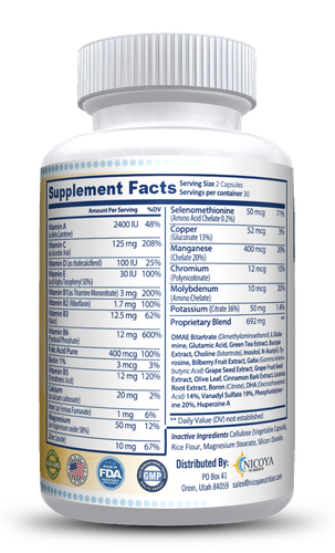 Brain Supplements & Nootropics -Memory, Focus & Mental Booster 700mg PLUS - Picture 12 of 12