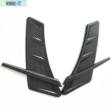 Universal Car Exterior Air Intake Flow Side Fender Vent Wing Cover Trim Sticker