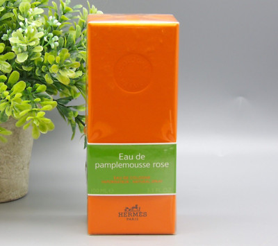 Hermes Eau De Pamplemousse Rose Eau De Cologne Spray 3.3 oz New In Box SEALED
