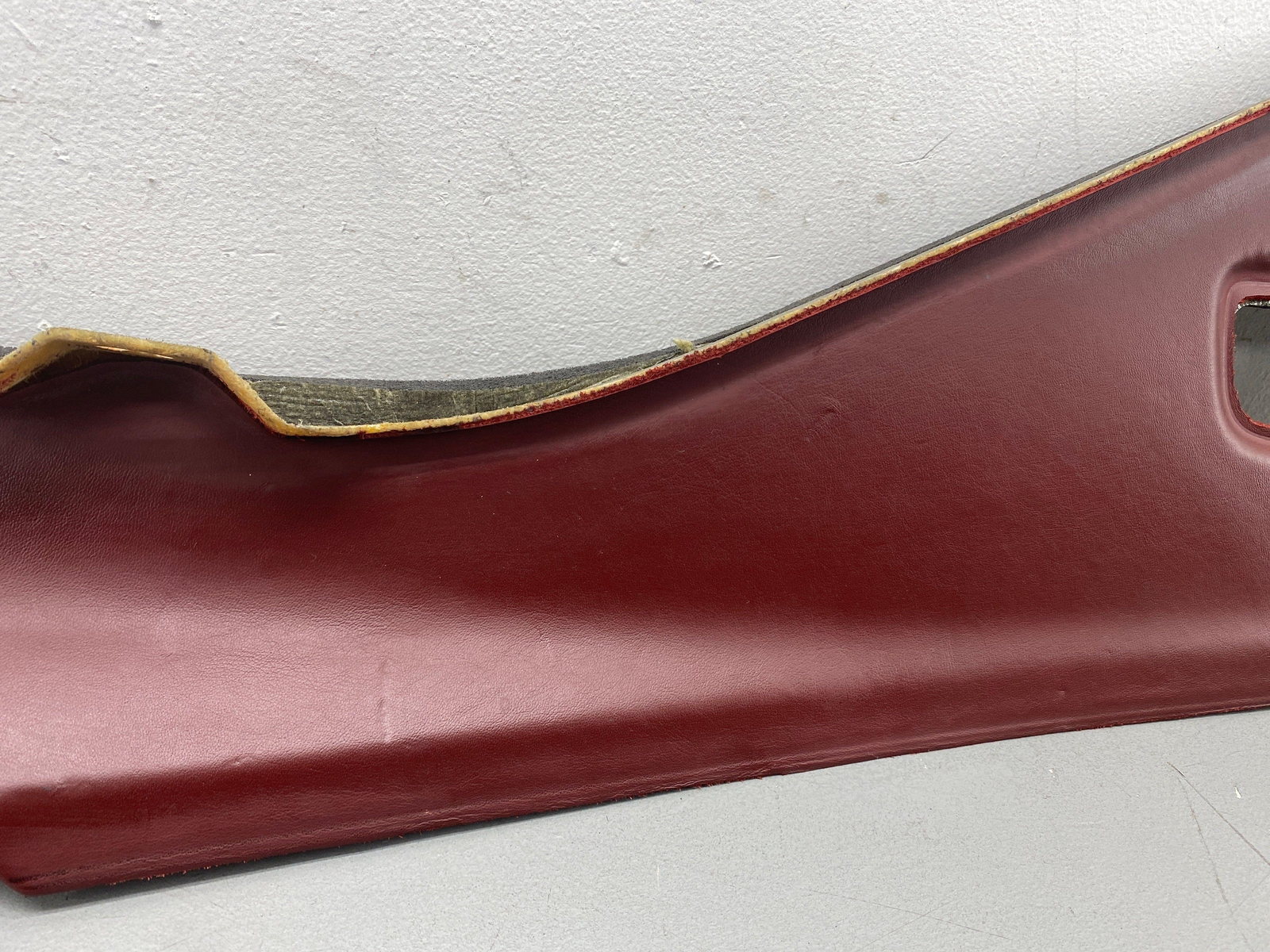 2020-2023 MCLAREN GT LEFT REAR SIDE TRIM PANEL COVER BAROLO RED 22NB335GP OEM
