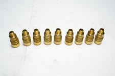 New Lot of 9 Milton 1/4 inches MNPT M-STYLE Coupler w/ Drag Guard Ships FREE