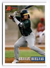 2021 Bowman Heritage Brayan Buelvas 103 Oakland Athletics