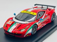 LOOKSMART LSLM09 FERRARI 458 AF Corse No. 81 Le Mans 2014 1.43