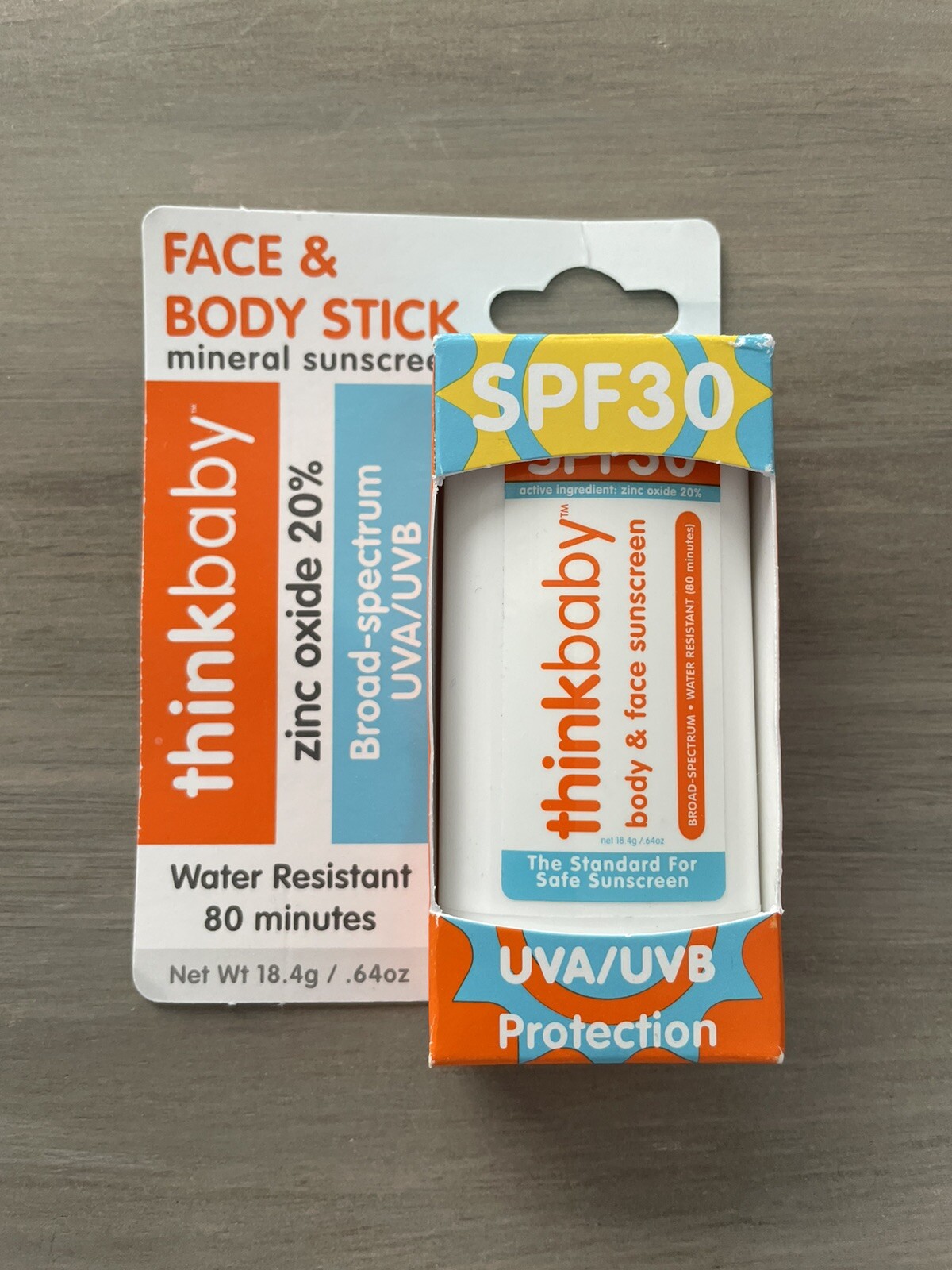 ThinkBaby Face & Body Stick Kid’s Mineral Zinc Sunscreen SPF 30 Water Resistant eBay