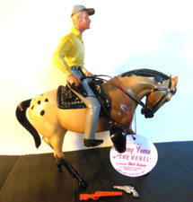 1950's HARTLAND Johnny Yuma " THE REBEL " Western Rider set  custom tag 3