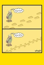 Big Willy Funny Tim Whyatt Birthday Card - Greeting Card by Nobleworks