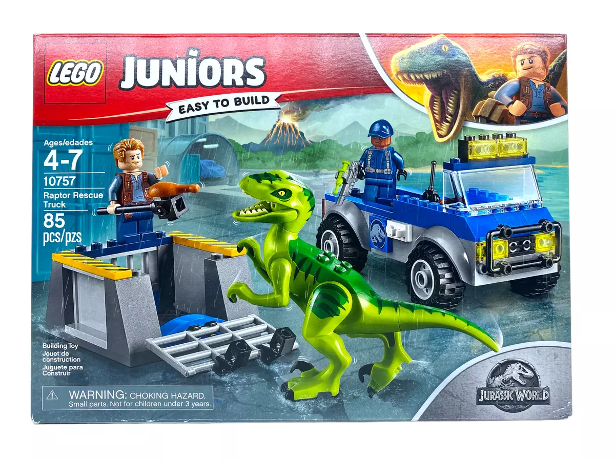 Lego juniors raptor rescue truck 10757 hotsell