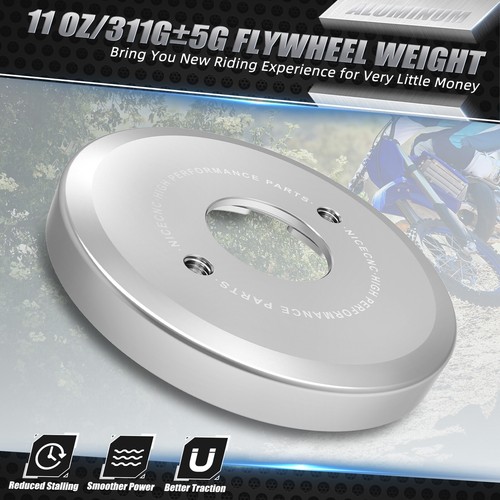 NICECNC 11 oz Engine Flywheel Weight For Yamaha YZ250 2003-2024 YZ250X 2016-2023 - Picture 3 of 11