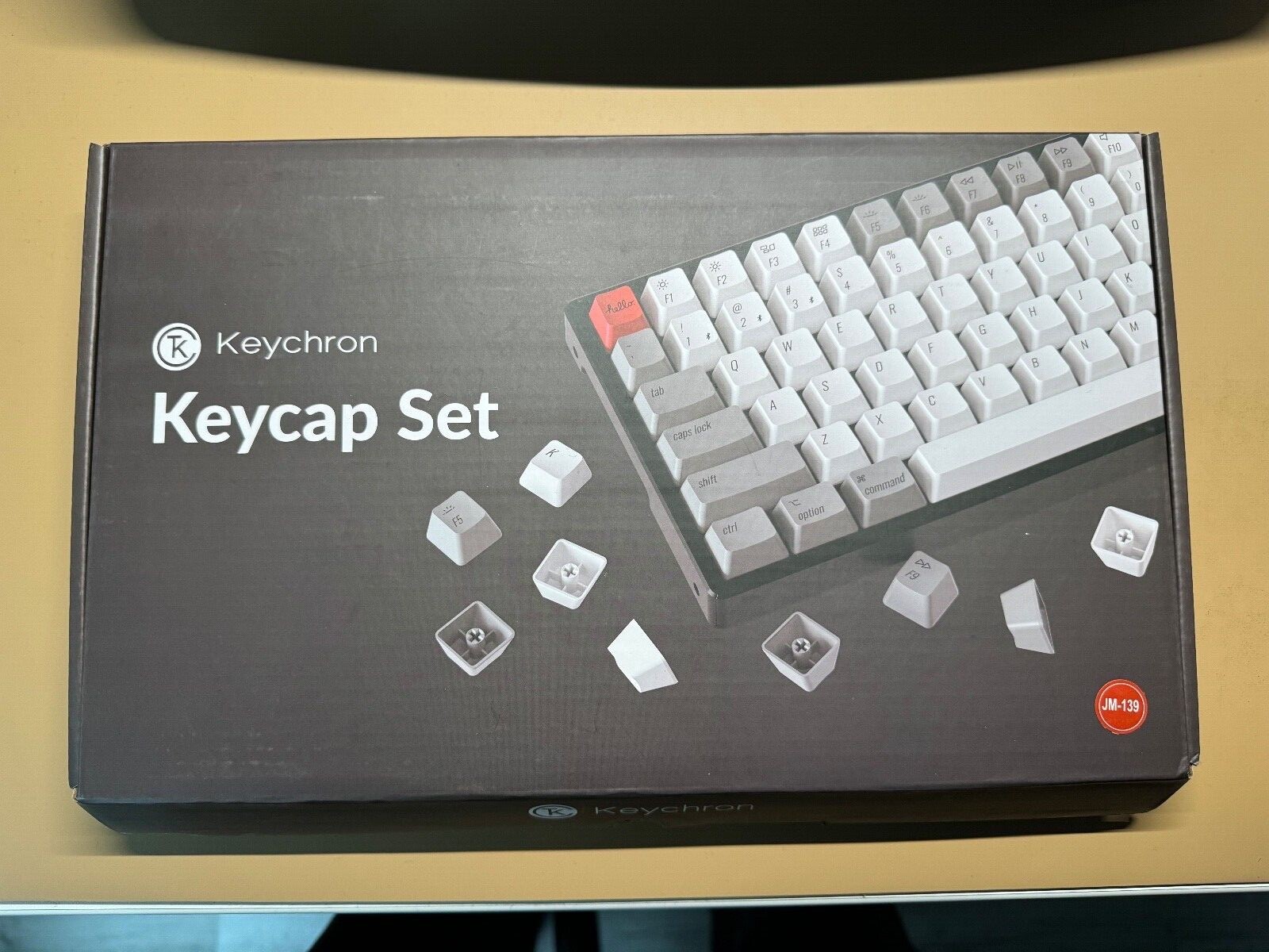 Keychron K8 UK ISO Aluminium RGB Hot Swap PBT Keycaps Wrist