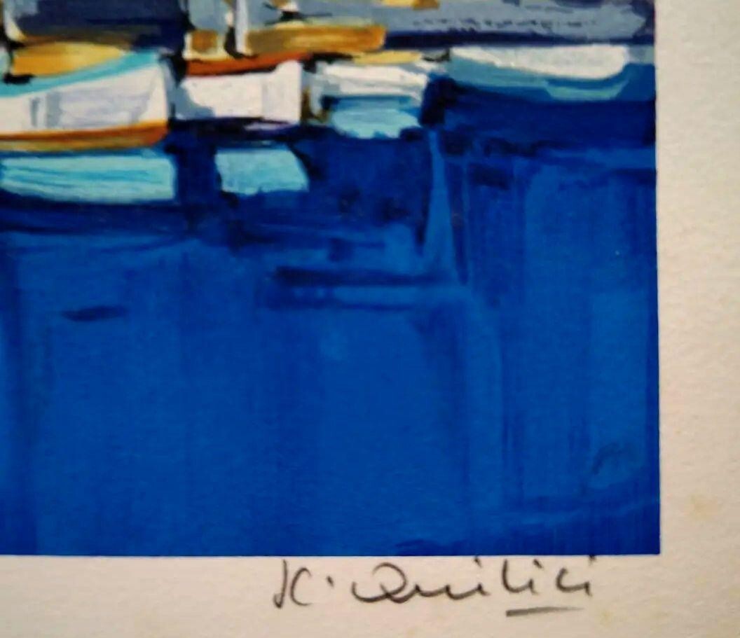 Jean Claude Quilici (French) - Corsica Original Serigraph