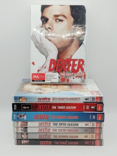 DEXTER The Complete Series Seasons 1 2 3 4 5 6 7 8 (DVD, 2006) Set - Region 4
