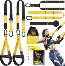 Home Resistance Training Kit with Handles, Door Anchor Heavy Duty Exercise Bands