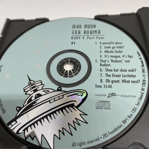 RUBY FOUR Part Four: Mad Moon for Rubina Radio Series (2 CD Set 1996, ZBS) - Imagen 4 de 4