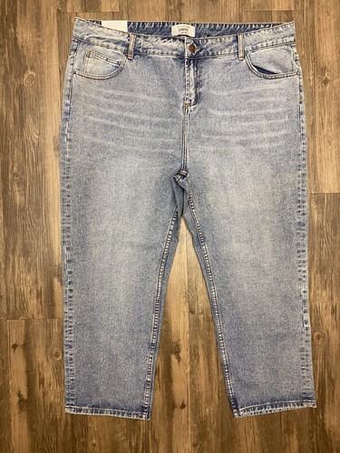 Blue Denim Straight Pants | eBay
