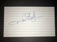 2013 CARDINALS: Michael Blazek, SIGNED 3x5 Card