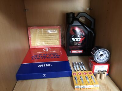 Inspektionskit Luftfilter+NGK+Ölfilter+Öl BMW S1000RR S1000R 2009-2019