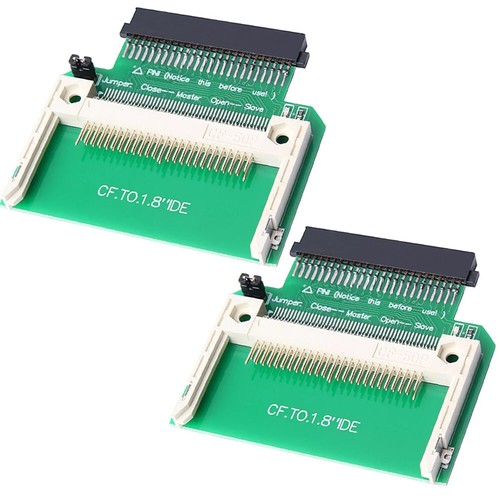 2x CF Compact Flash Memory Card To 50pin 1.8" IDE Hard Drive For SSD Adapter US - Picture 15 of 15