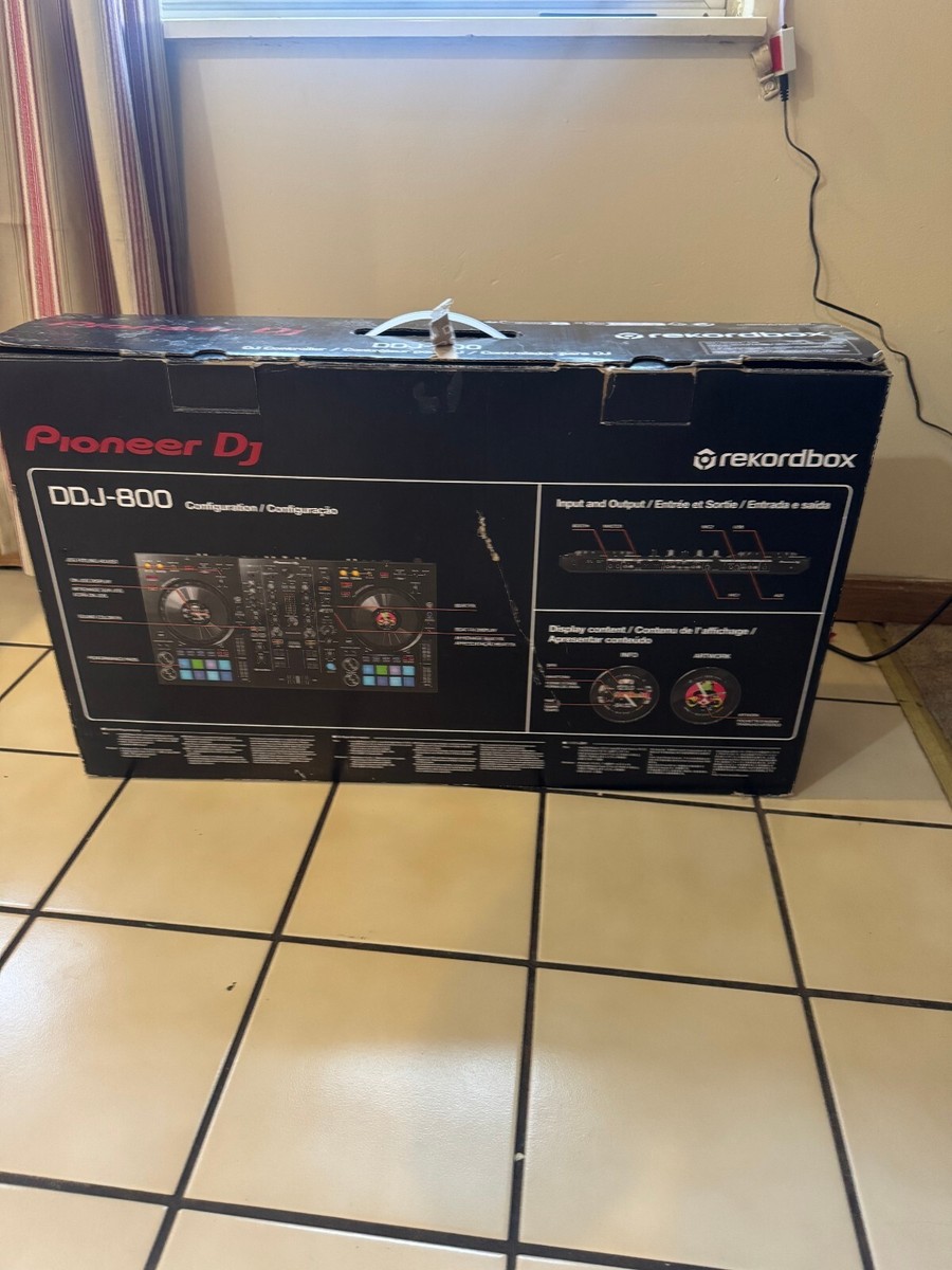 Pioneer DDJ-800 2 Channel Portable DJ Controller - Black for