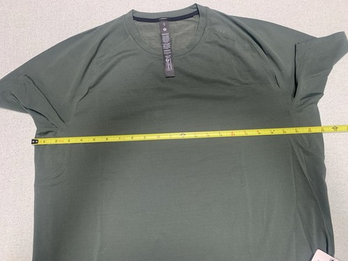Lululemon NWT License to Train Short-Sleeve Shirt XL Palm Deco - Picture 4 of 12