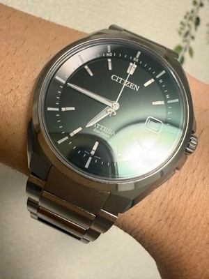 Citizen Attesa Eco-Drive Radio Titanium Herrenuhr