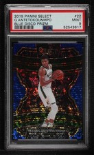 2019 Select Hybrid Blue Disco Prizm 25/25 Giannis Antetokounmpo PSA 9 MINT 1j6