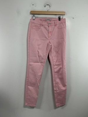 Woman s Excellent Condition Refuge Pink Jeans Size 6 Ankle 